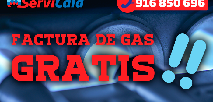 Factura de gas gratis en enero de 2015