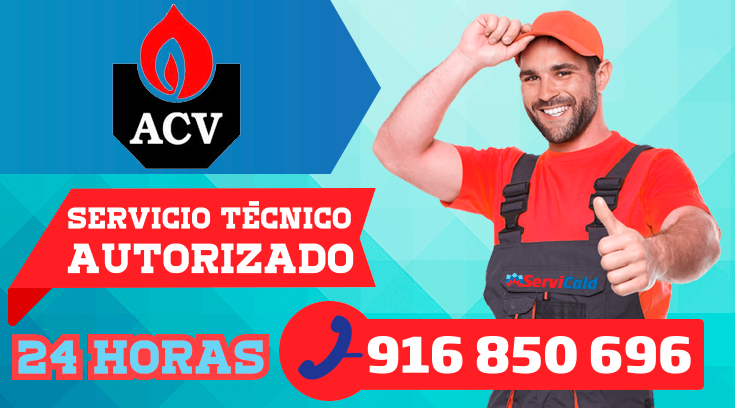 Servicio tecnico de calderas ACV en Getafe