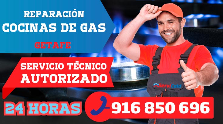 Reparación de cocinas de gas en Getafe