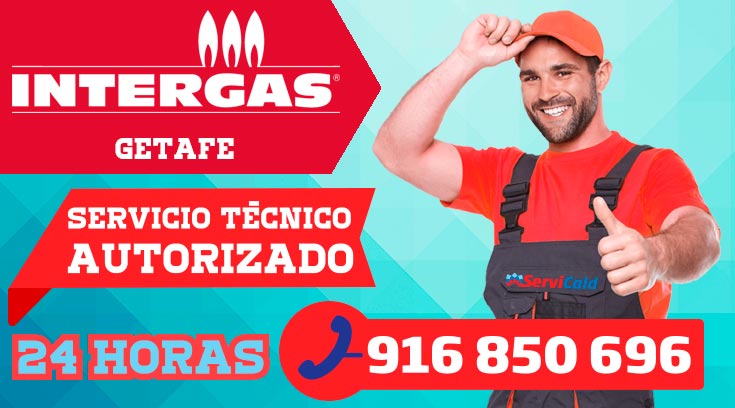 Servicio técnico calderas Intergas en Getafe