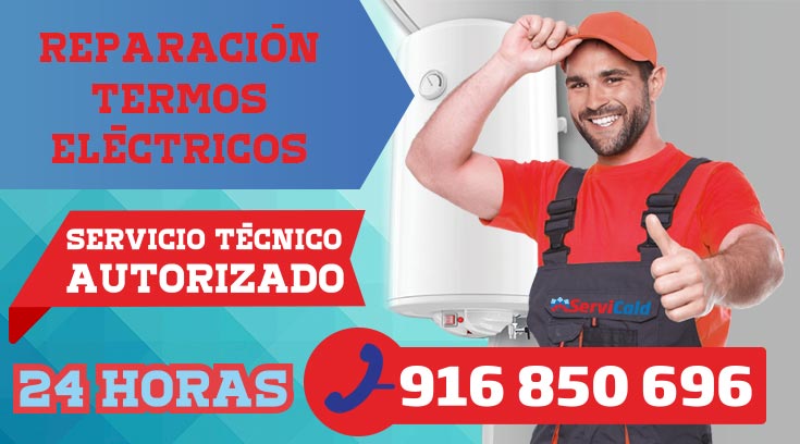 Reparación termos eléctricos en Getafe