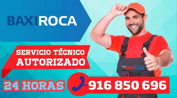 Servicio técnico calderas BaxiRoca Alcorcón